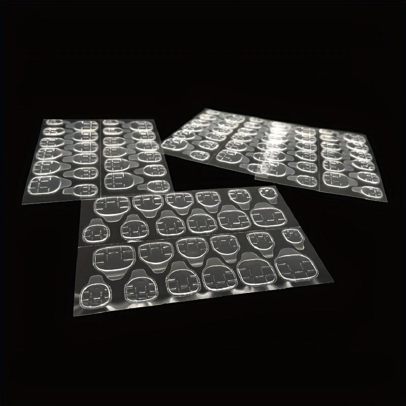 240pcs Double Sided Adhesive Tabs Nail Glue Sticker For Manicure