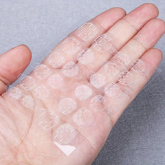 240pcs Double Sided Adhesive Tabs Nail Glue Sticker For Manicure