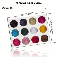 Velvet Powder 12 Set Candy Velvet Fur Powder DIY Nail Jewelry