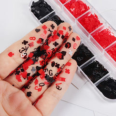 Geometric Nail Rhinestones & Flakes Manicure Decals Nail Charms