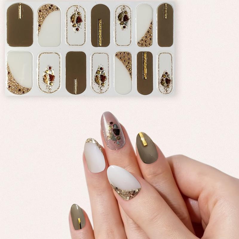 DIY Nail Stickers Creative Nail Adhesive Wraps for Nail Art