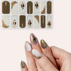 DIY Nail Stickers Creative Nail Adhesive Wraps for Nail Art