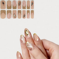DIY Nail Stickers Creative Nail Adhesive Wraps for Nail Art