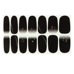 Glitter Nail Polish Stickers Self Adhesive Decal Strips With Manicure Kit