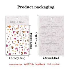 Snowflake Nail Sticker Self Adhesive Stickers For Nail Art