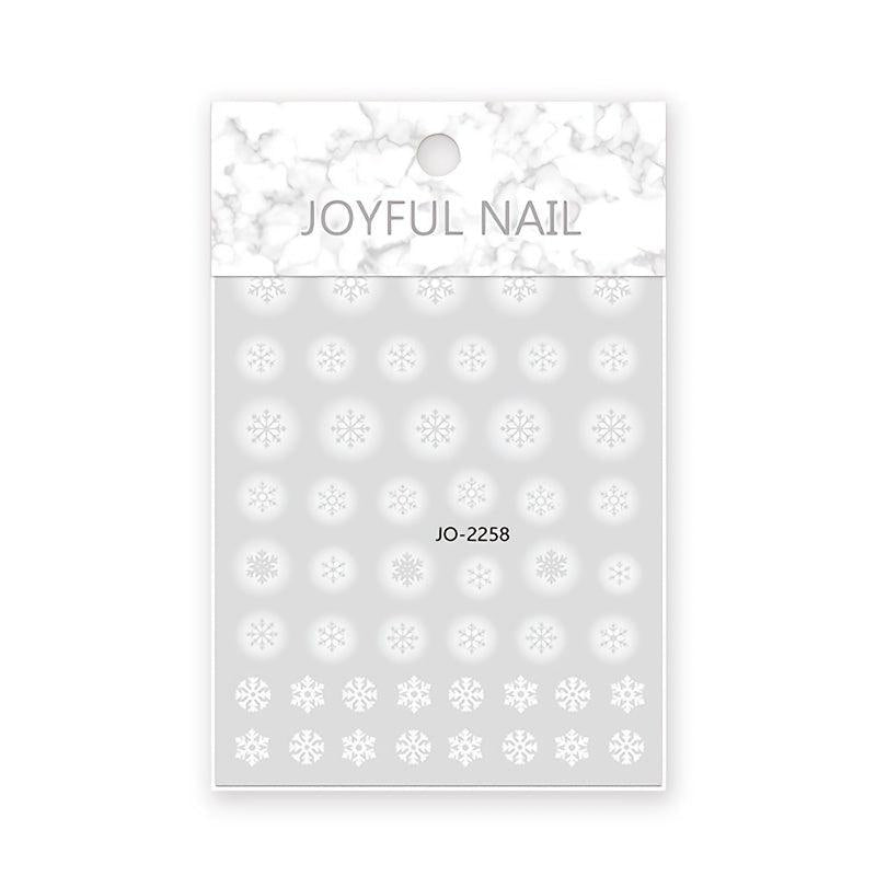 Snowflake Nail Sticker Self Adhesive Stickers For Nail Art