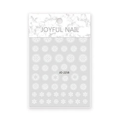 Snowflake Nail Sticker Self Adhesive Stickers For Nail Art
