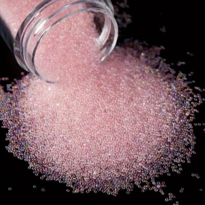 Caviar Beads & Crystal Rhinestones Nail Art Decor
