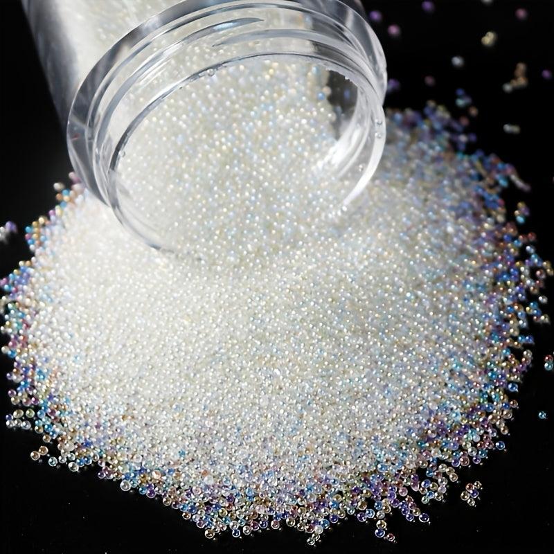 Caviar Beads Crystal Rhinestones Glass Balls Nail Art DIY Charms Accessories