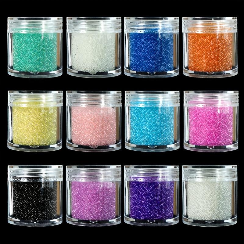 Caviar Beads Crystal Rhinestones Glass Balls Nail Art DIY Charms Accessories