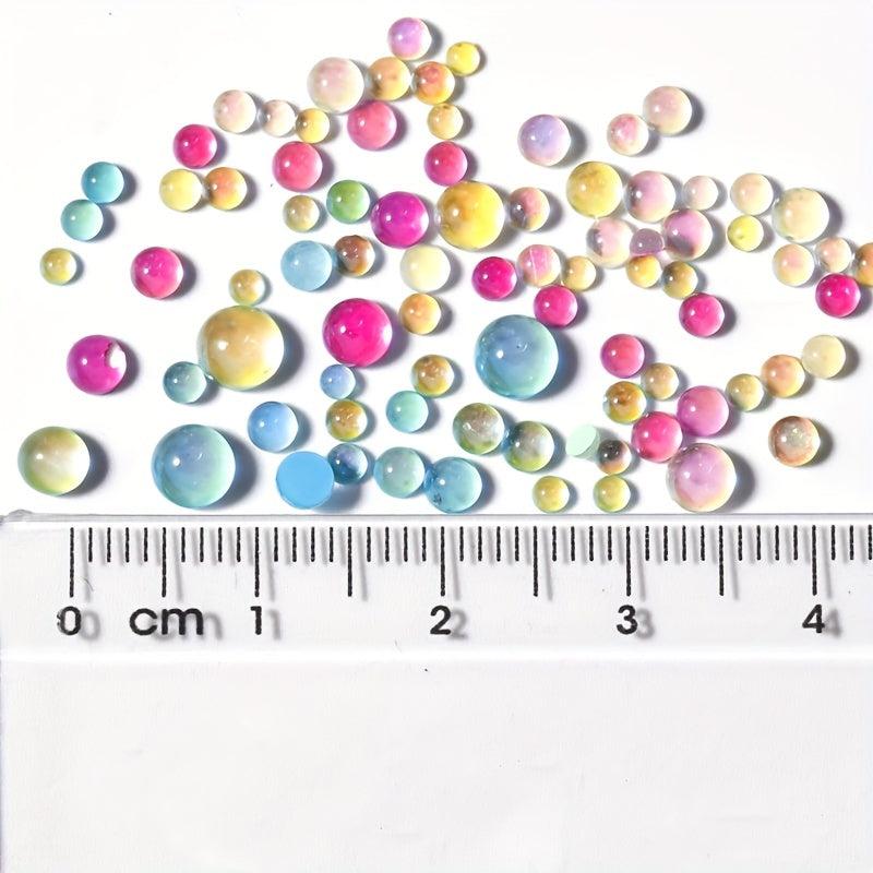 Mermaid Rhinestone Candy Nail Art Decorations 3D Acrylic Nails