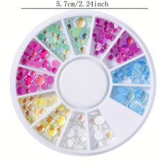 Mermaid Rhinestone Candy Nail Art Decorations 3D Acrylic Nails
