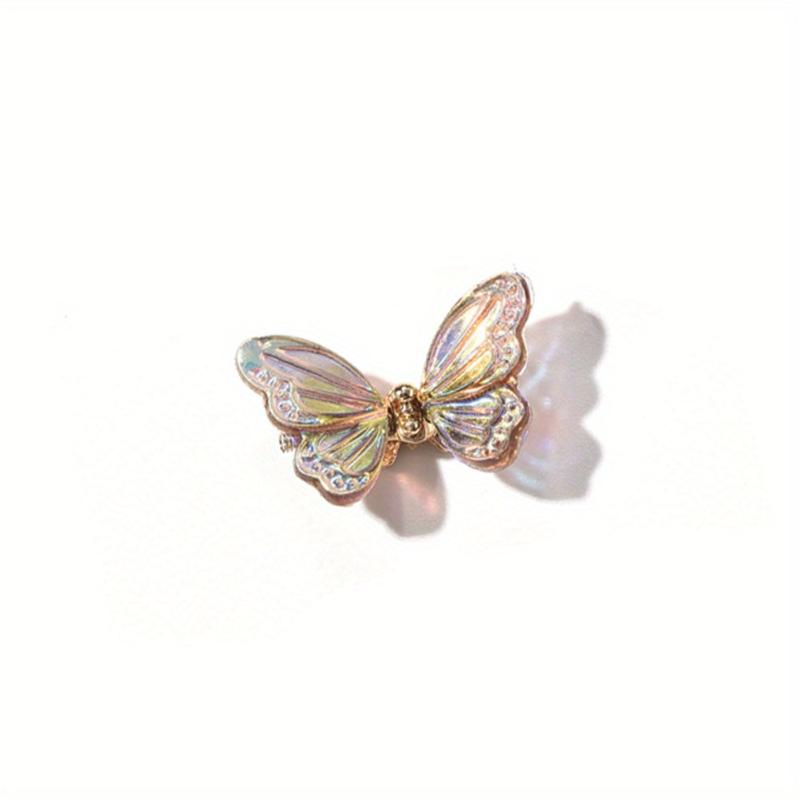 Aurora Butterfly Nail Art Decoration 3D Moving Wing Art for Women
