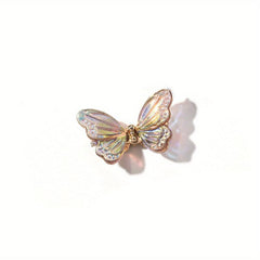 Aurora Butterfly Nail Art Decoration 3D Moving Wing Art for Women