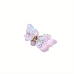 Aurora Butterfly Nail Art Decoration 3D Moving Wing Art for Women