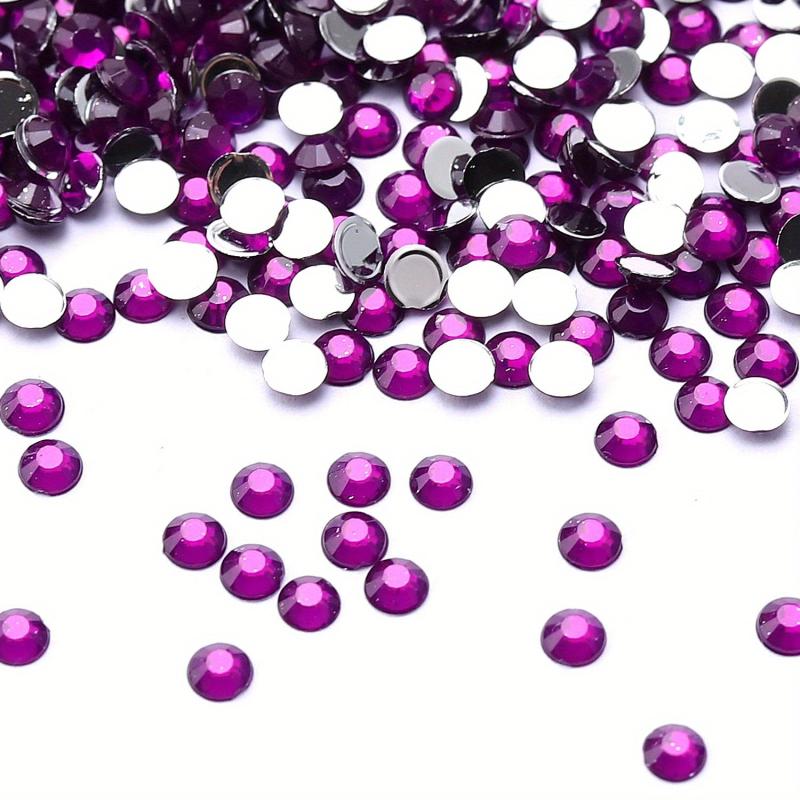 1000Pcs Nail Art Flatback Rhinestones AB Colorful Crystal Decoration
