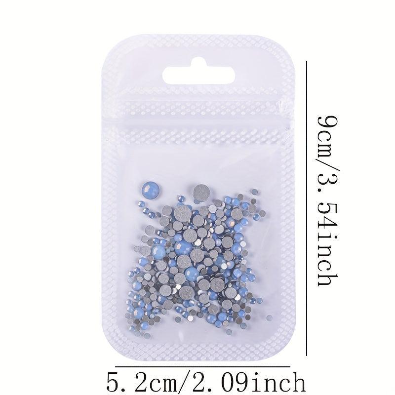 Opal Crystal Nail Art Rhinestones 3D Charm Glass Sticker Decoration