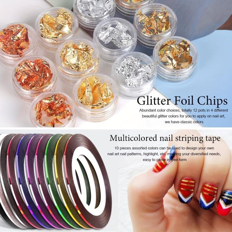 15 pcs Nail Decoration Kit for Beginners