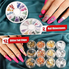 15 pcs Nail Decoration Kit for Beginners