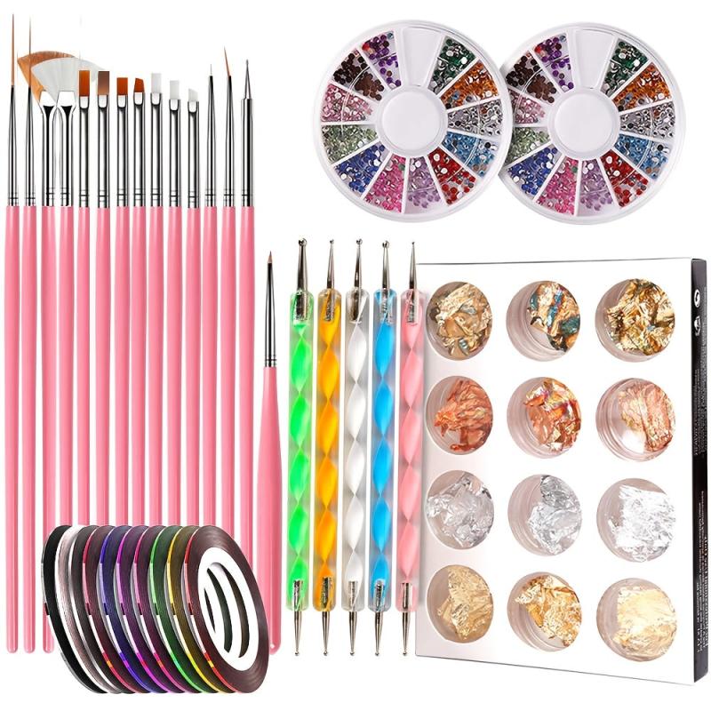 15 pcs Nail Decoration Kit for Beginners