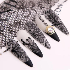 Nail Art Foil Set Transfer Decal DIY Decoration 10 Sheets Set