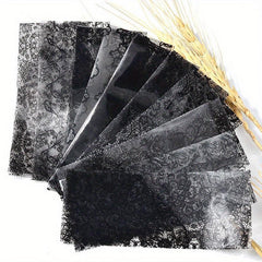 Nail Art Foil Set Transfer Decal DIY Decoration 10 Sheets Set
