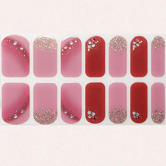 Self Adhesive Nail Wraps Full Cover Nail Decals Art Stickers