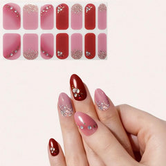 Self Adhesive Nail Wraps Full Cover Nail Decals Art Stickers