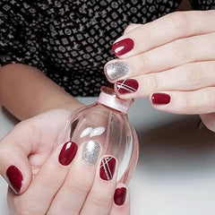 Long Lasting Nail Polish Strips Easy to Apply Nail Wraps for Women