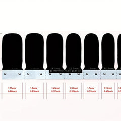 Full Cover Nail Wraps Self Adhesive Manicure Stickers