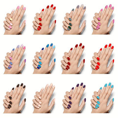 Full Cover Nail Wraps Self Adhesive Manicure Stickers