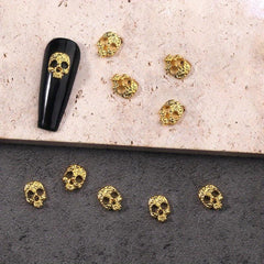 10pcs Halloween Nail Art Rhinestone Charms 3D Nail Gem Accessories