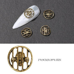 10pcs Halloween 3D Alloy Nail Art Charms for DIY or Salons