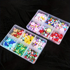 Resin Candy Nail Charms Halloween Mix