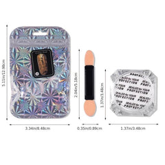12 Colors Foil Powder Glitter Nail Powder Nail Art Decorations Charms