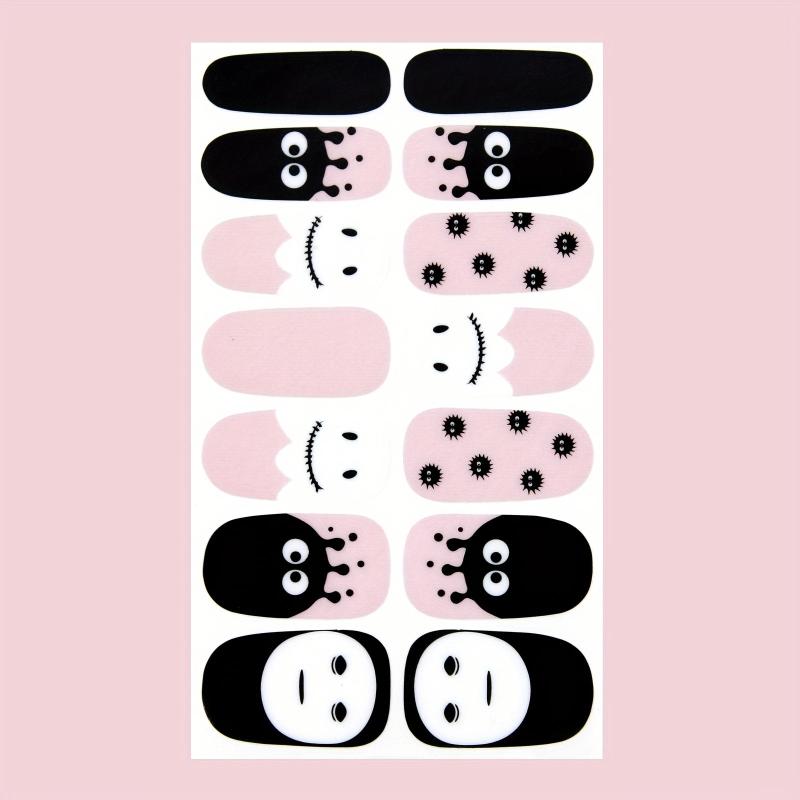 Halloween Nail Polish Strips Pumpkin Skull Ghost Nail Decals for Women