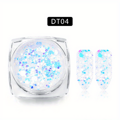 Mermaid Nail Art Glitter Sequins Chunky for DIY Body Face Eye Hair
