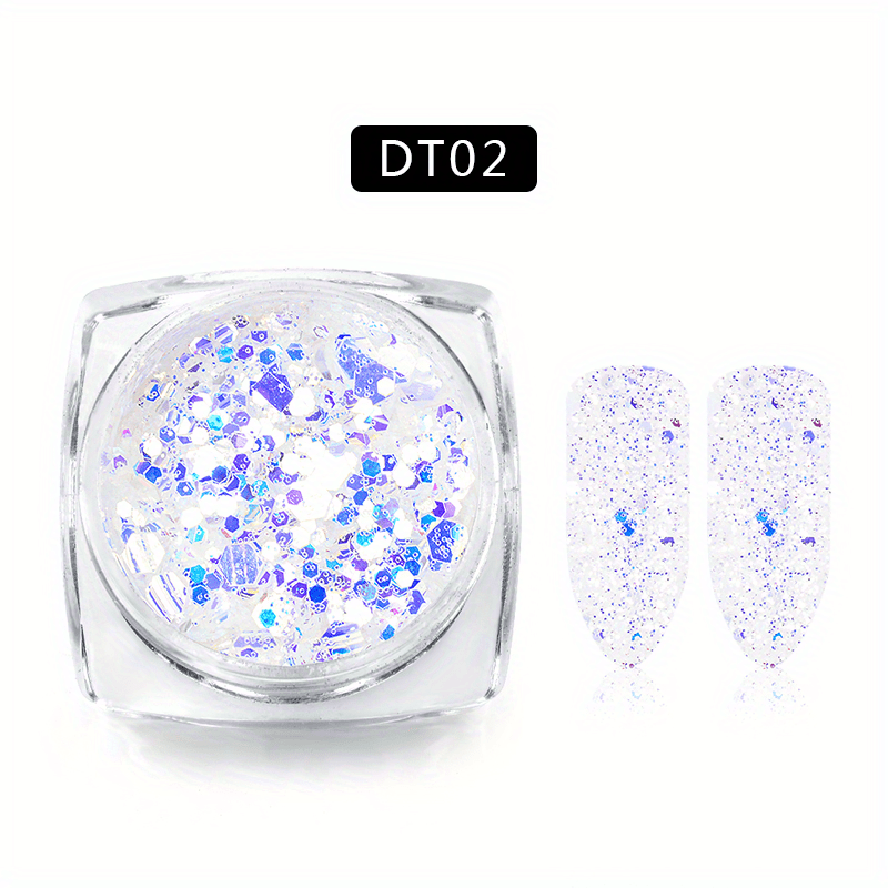 Mermaid Nail Art Glitter Sequins Chunky for DIY Body Face Eye Hair