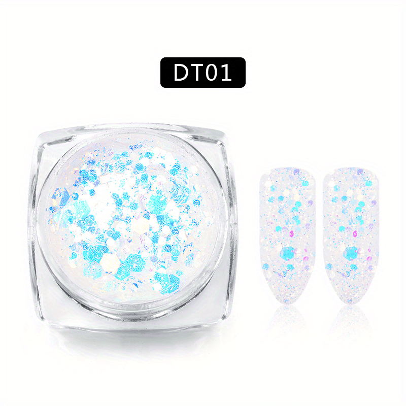 Mermaid Nail Art Glitter Sequins Chunky for DIY Body Face Eye Hair