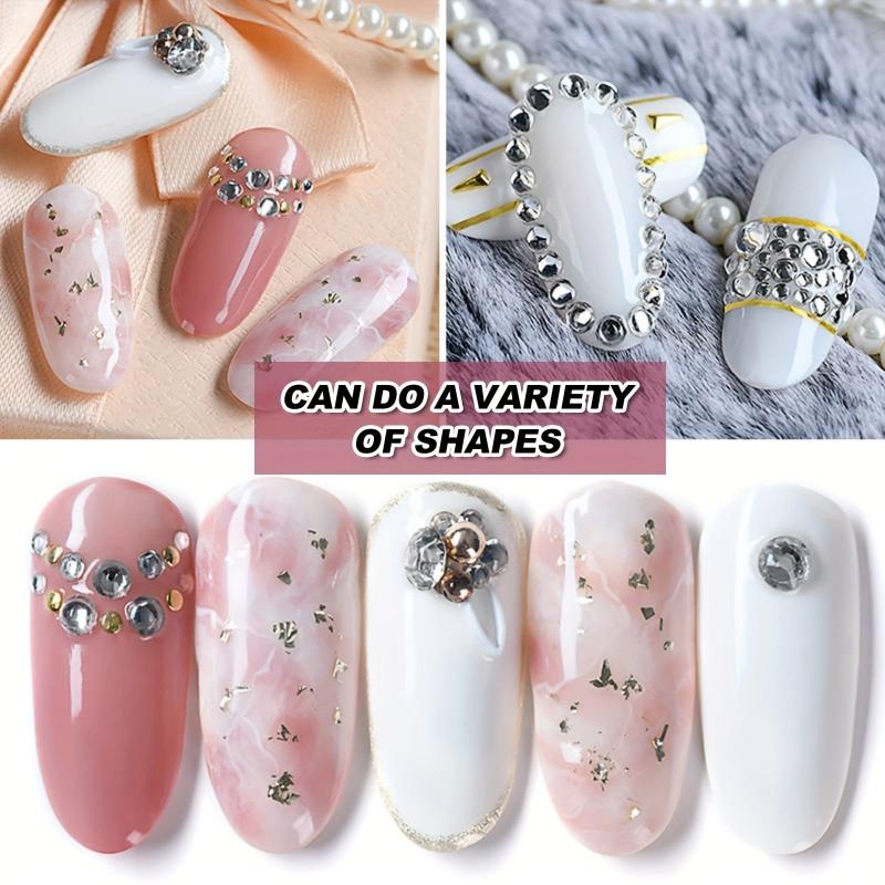 Crystal Rhinestones for DIY Nail Art Glass Gemstones Women Girls
