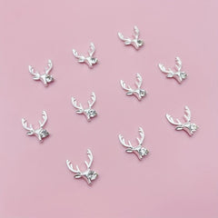 Christmas Elk Nail Art Charms Reindeer Nail Gem Accessories