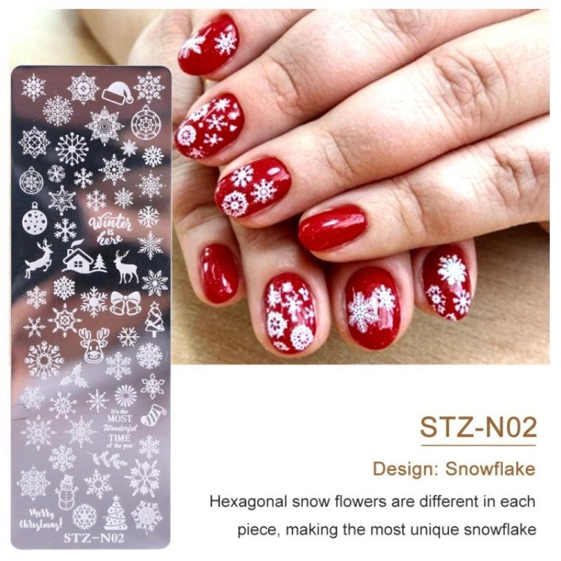 Nail Art Stamping Plates Stainless Steel Image Plates