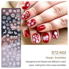 Nail Art Stamping Plates Stainless Steel Image Plates