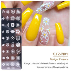 Nail Art Stamping Plates Stainless Steel Image Plates
