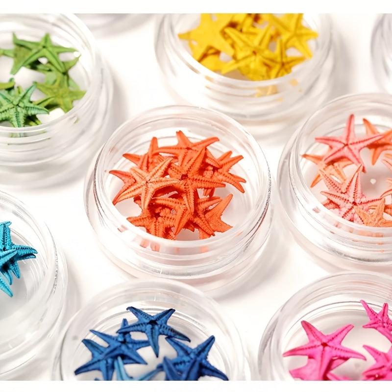 Metal Starfish Nail Charms for DIY Manicures