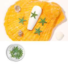 Metal Starfish Nail Charms for DIY Manicures