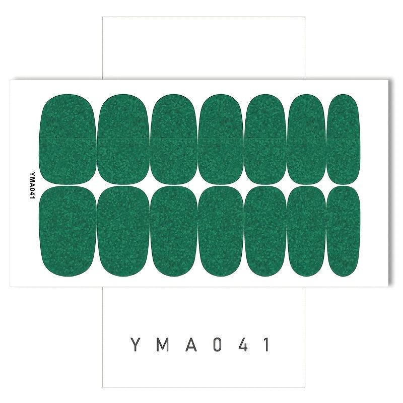 10 Pcs Nail Art Stickers Self Adhesive DIY Nail Decals for Manicure