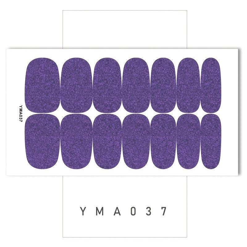 10 Pcs Nail Art Stickers Self Adhesive DIY Nail Decals for Manicure