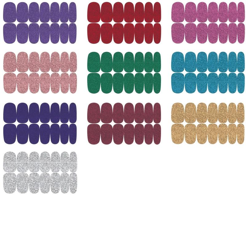 10 Pcs Nail Art Stickers Self Adhesive DIY Nail Decals for Manicure
