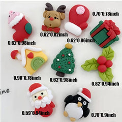 Nail Decor Cat Box Mix Christmas Element Charms Accessories